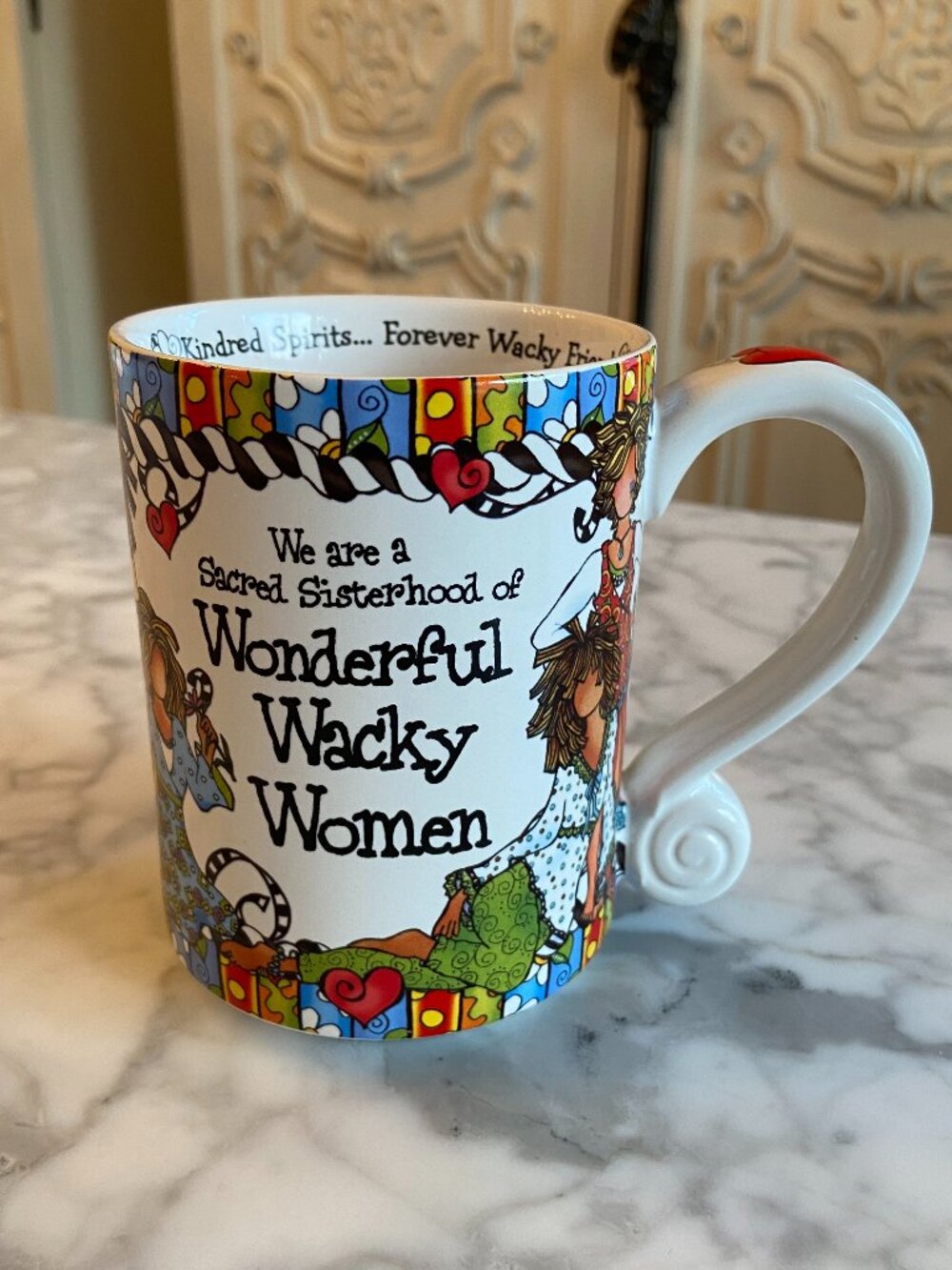 Coffee Cup Mug 16 oz Suzy Toronto The Sacred Sisterhood of Wonderful Wacky Women